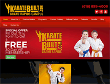 Tablet Screenshot of fleesmartialarts.com